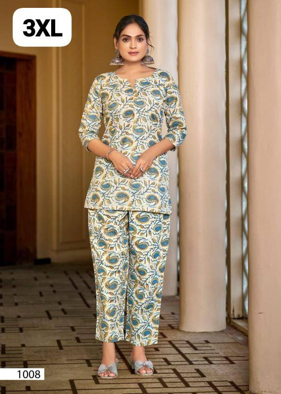 Lakhani coord set Kurti manufacturers in Surat